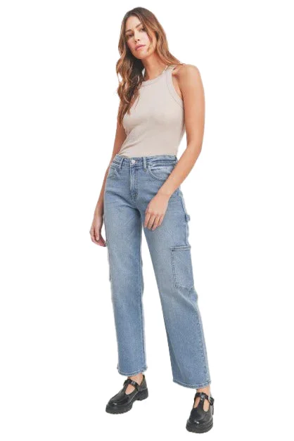 Cargo Staight Leg Jean