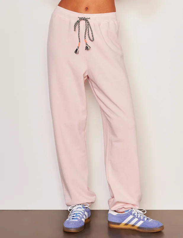 Sundry Basic Sweatpant in Flush Pink