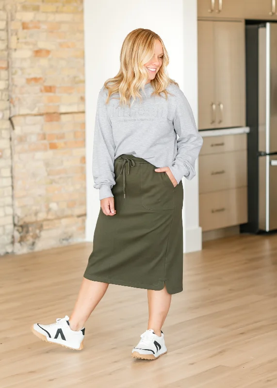 Dani Everyday Midi Skirt