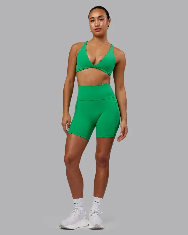 Fusion Mid-Length Shorts - Impact Green