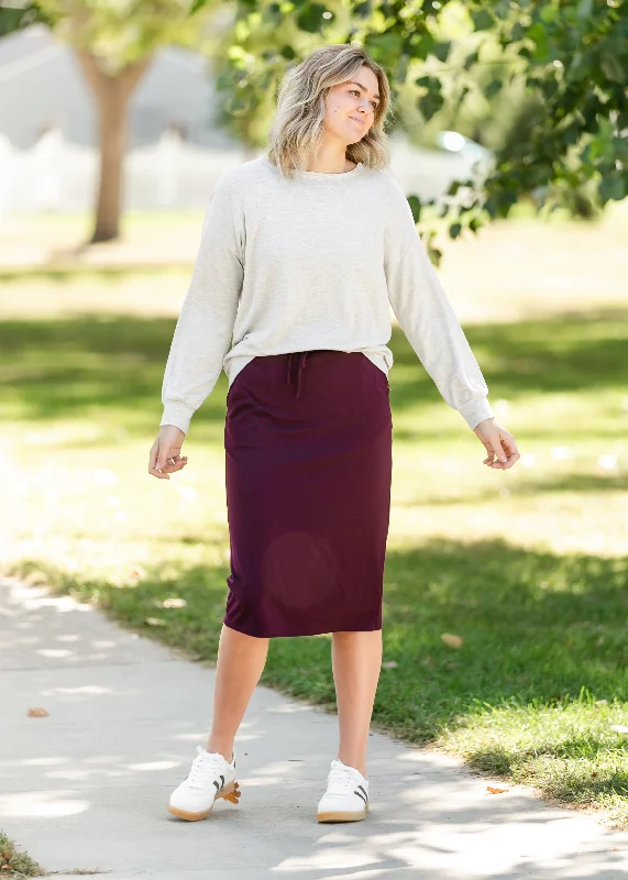 Jordan Knit Midi Skirt