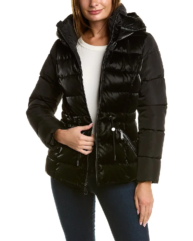 Laundry by Shelli Segal Quilted Drawstring Jacket