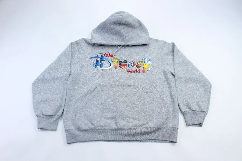 90's Walt Disney World Grey Hoodie