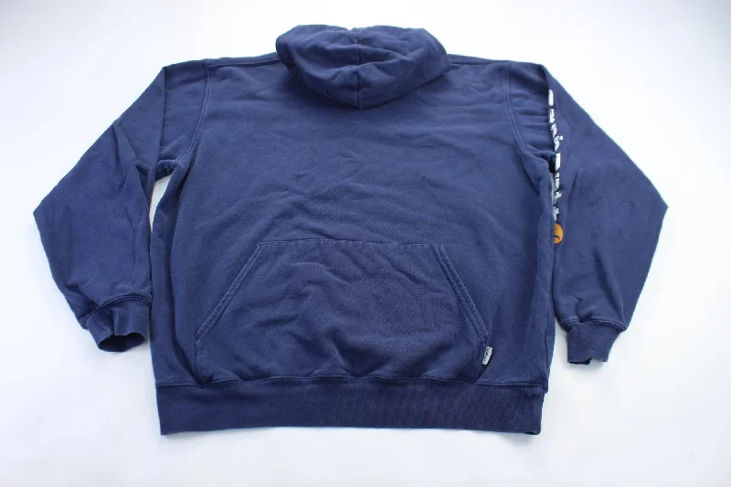 Carhartt Navy Blue Pullover Hoodie