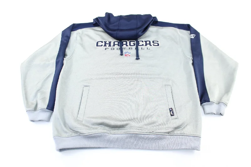 Reebok Embroidered Logo San Diego Chargers Pullover Hoodie