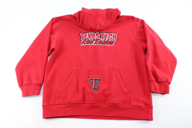 Youth Texas Tech Red Raiders Embroidered Pullover Hoodie